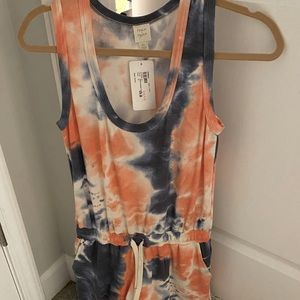 Roan and ryan tie dye romper